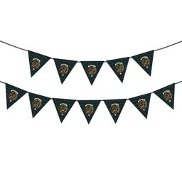 ScotsTee Shop Scottish Bannatyne Crest Tartan Triangle Flags Tartan Bunting, Pennants (12pcs)