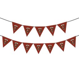 ScotsTee Shop Scottish Butter Crest Tartan Triangle Flags Tartan Bunting, Pennants (12pcs)