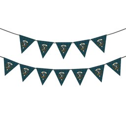 ScotsTee Shop Scottish Burns of California Modern Crest Tartan Triangle Flags Tartan Bunting, Pennants (12pcs)