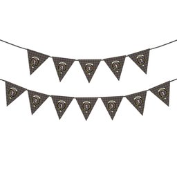 ScotsTee Shop Scottish Balfour Crest Tartan Triangle Flags Tartan Bunting, Pennants (12pcs)
