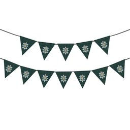 ScotsTee Shop Scottish Black Watch #3 Ancient Crest Tartan Triangle Flags Tartan Bunting, Pennants (12pcs)
