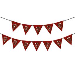 ScotsTee Shop Scottish Brodie Modern Crest Tartan Triangle Flags Tartan Bunting, Pennants (12pcs)