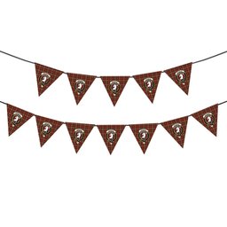 ScotsTee Shop Scottish Colville Ancient Crest Tartan Triangle Flags Tartan Bunting, Pennants (12pcs)