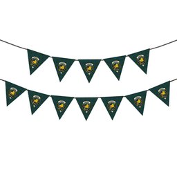ScotsTee Shop Scottish Campbell of Argyll Ancient Crest Tartan Triangle Flags Tartan Bunting, Pennants (12pcs)