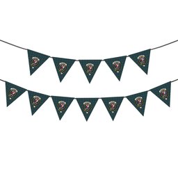 ScotsTee Shop Scottish Cockburn Ancient Crest Tartan Triangle Flags Tartan Bunting, Pennants (12pcs)