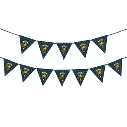 ScotsTee Shop Scottish Campbell of Argyll Ancient 2 Crest Tartan Triangle Flags Tartan Bunting, Pennants (12pcs)