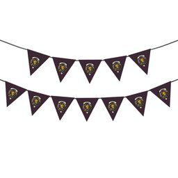 ScotsTee Shop Scottish Cumming Crest Tartan Triangle Flags Tartan Bunting, Pennants (12pcs)