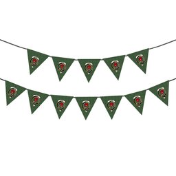 ScotsTee Shop Scottish Currie of Balilone Crest Tartan Triangle Flags Tartan Bunting, Pennants (12pcs)