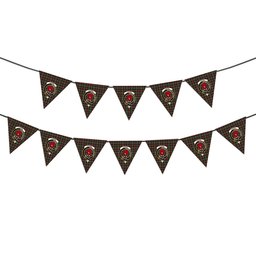 ScotsTee Shop Scottish Currie of Arran Crest Tartan Triangle Flags Tartan Bunting, Pennants (12pcs)