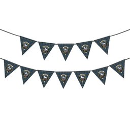 ScotsTee Shop Scottish Cochrane Hunting Modern Crest Tartan Triangle Flags Tartan Bunting, Pennants (12pcs)
