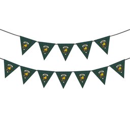 ScotsTee Shop Scottish Campbell of Argyll 1815 Ancient 2 Crest Tartan Triangle Flags Tartan Bunting, Pennants (12pcs)