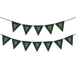 ScotsTee Shop Scottish Campbell of Argyll 02 Crest Tartan Triangle Flags Tartan Bunting, Pennants (12pcs)