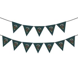 ScotsTee Shop Scottish Colquhoun Ancient Crest Tartan Triangle Flags Tartan Bunting, Pennants (12pcs)