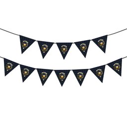 ScotsTee Shop Scottish Carruthers George Crest Tartan Triangle Flags Tartan Bunting, Pennants (12pcs)