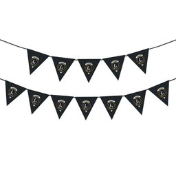 ScotsTee Shop Scottish Fletcher Crest Tartan Triangle Flags Tartan Bunting, Pennants (12pcs)