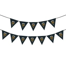 ScotsTee Shop Scottish Gow Hunting Crest Tartan Triangle Flags Tartan Bunting, Pennants (12pcs)