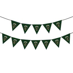 ScotsTee Shop Scottish Henderson Modern Crest Tartan Triangle Flags Tartan Bunting, Pennants (12pcs)