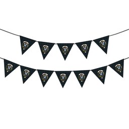 ScotsTee Shop Scottish Hope Vere Modern Clan Crest Tartan Triangle Flags Tartan Bunting, Pennants (12pcs)