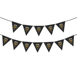 ScotsTee Shop Scottish Gillies 1 Crest Tartan Triangle Flags Tartan Bunting, Pennants (12pcs)