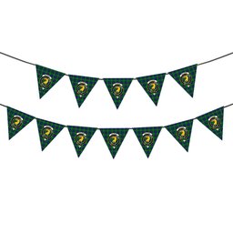 ScotsTee Shop Scottish Haldane Crest Tartan Triangle Flags Tartan Bunting, Pennants (12pcs)
