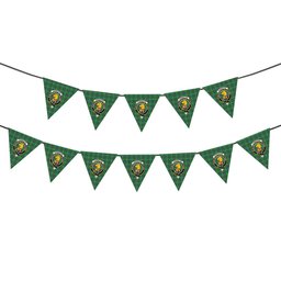ScotsTee Shop Scottish Forrester Hunting Modern Crest Tartan Triangle Flags Tartan Bunting, Pennants (12pcs)