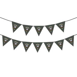 ScotsTee Shop Scottish Galbraith Old Ancient Crest Tartan Triangle Flags Tartan Bunting, Pennants (12pcs)