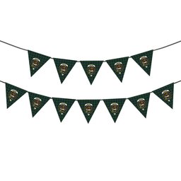 ScotsTee Shop Scottish Graham of Montrose Crest Tartan Triangle Flags Tartan Bunting, Pennants (12pcs)