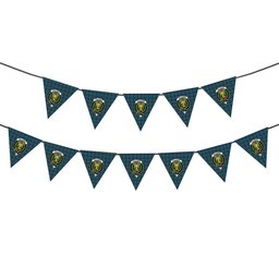 ScotsTee Shop Scottish Falconer Crest Tartan Triangle Flags Tartan Bunting, Pennants (12pcs)