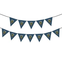ScotsTee Shop Scottish Douglas Modern Crest Tartan Triangle Flags Tartan Bunting, Pennants (12pcs)