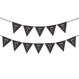 ScotsTee Shop Scottish Fletcher of Dunans SC Crest Tartan Triangle Flags Tartan Bunting, Pennants (12pcs)