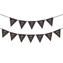 ScotsTee Shop Scottish Graham of Airth Modern Crest Tartan Triangle Flags Tartan Bunting, Pennants (12pcs)