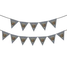 ScotsTee Shop Scottish Gladstanes Modern Crest Tartan Triangle Flags Tartan Bunting, Pennants (12pcs)