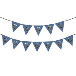 ScotsTee Shop Scottish Elliot Ancient Crest Tartan Triangle Flags Tartan Bunting, Pennants (12pcs)