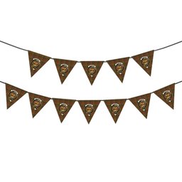 ScotsTee Shop Scottish Drummond of Strathallan Crest Tartan Triangle Flags Tartan Bunting, Pennants (12pcs)
