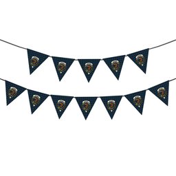 ScotsTee Shop Scottish Graham of Menteith Crest Tartan Triangle Flags Tartan Bunting, Pennants (12pcs)