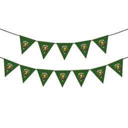 ScotsTee Shop Scottish Forrester Hunting Crest Tartan Triangle Flags Tartan Bunting, Pennants (12pcs)