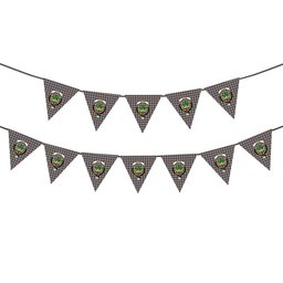 ScotsTee Shop Scottish Gayre Arisaidh Crest Tartan Triangle Flags Tartan Bunting, Pennants (12pcs)