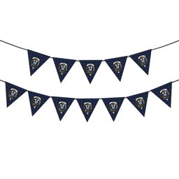ScotsTee Shop Scottish Hope Weir Crest Tartan Triangle Flags Tartan Bunting, Pennants (12pcs)