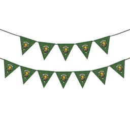 ScotsTee Shop Scottish Forrester Hunting Ancient Crest Tartan Triangle Flags Tartan Bunting, Pennants (12pcs)
