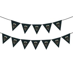 ScotsTee Shop Scottish Forbes Ancient 2 Crest Tartan Triangle Flags Tartan Bunting, Pennants (12pcs)
