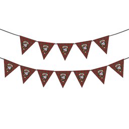 ScotsTee Shop Scottish Galbraith USA Modern Crest Tartan Triangle Flags Tartan Bunting, Pennants (12pcs)