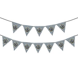 ScotsTee Shop Scottish Hannay Ancient Crest Tartan Triangle Flags Tartan Bunting, Pennants (12pcs)