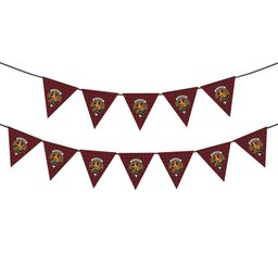 ScotsTee Shop Scottish McPherson Modern Crest Tartan Triangle Flags Tartan Bunting, Pennants (12pcs)