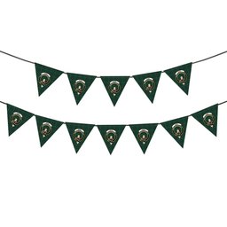 ScotsTee Shop Scottish Ross Hunting Modern Crest Tartan Triangle Flags Tartan Bunting, Pennants (12pcs)