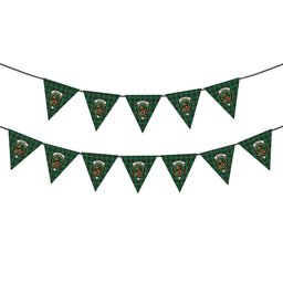 ScotsTee Shop Scottish McAlpin Ancient Crest Tartan Triangle Flags Tartan Bunting, Pennants (12pcs)