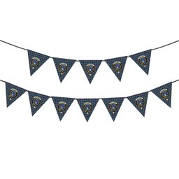 ScotsTee Shop Scottish Montgomery of Ayrshire Ancient Crest Tartan Triangle Flags Tartan Bunting, Pennants (12pcs)
