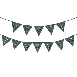 ScotsTee Shop Scottish Stevenson Ancient Crest Tartan Triangle Flags Tartan Bunting, Pennants (12pcs)