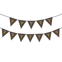 ScotsTee Shop Scottish Thompson special grey Crest Tartan Triangle Flags Tartan Bunting, Pennants (12pcs)