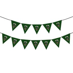 ScotsTee Shop Scottish Mar Tribe Crest Tartan Triangle Flags Tartan Bunting, Pennants (12pcs)