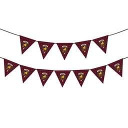 ScotsTee Shop Scottish Thomson Bonner Crest Tartan Triangle Flags Tartan Bunting, Pennants (12pcs)